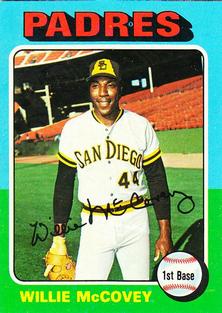 1975 Topps Mini #450 Willie McCovey Front