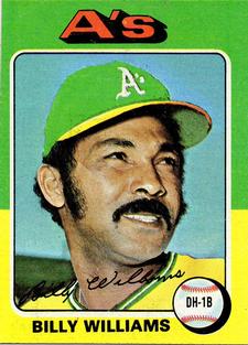 1975 Topps Mini #545 Billy Williams Front