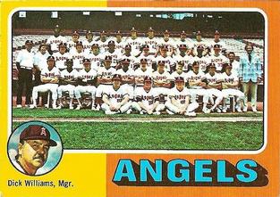 1975 Topps Mini #236 California Angels / Dick Williams Front