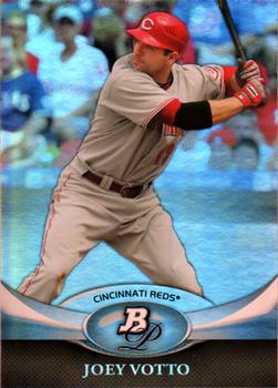 2011 Bowman Platinum #43 Joey Votto Front