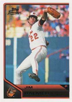 2011 Topps Lineage #10 Jim Palmer Front
