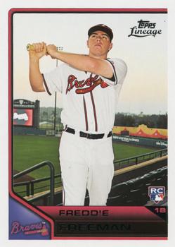 2011 Topps Lineage #146 Freddie Freeman Front