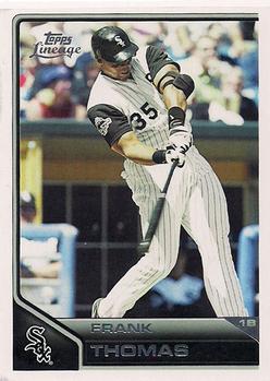 2011 Topps Lineage #181 Frank Thomas Front