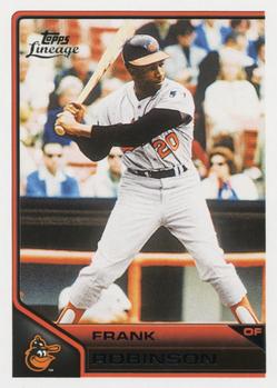 2011 Topps Lineage #182 Frank Robinson Front