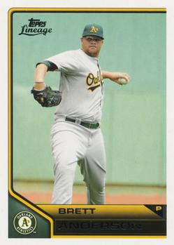 2011 Topps Lineage #18 Brett Anderson Front