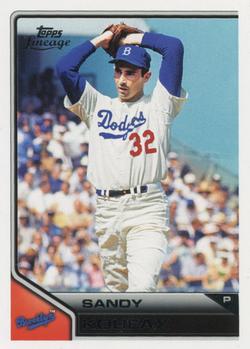 2011 Topps Lineage #1 Sandy Koufax Front
