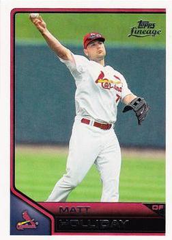 2011 Topps Lineage #9 Matt Holliday Front