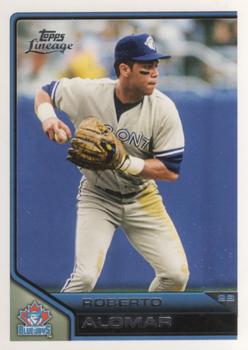 2011 Topps Lineage #76 Roberto Alomar Front