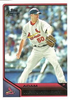 2011 Topps Lineage #83 Adam Wainwright Front