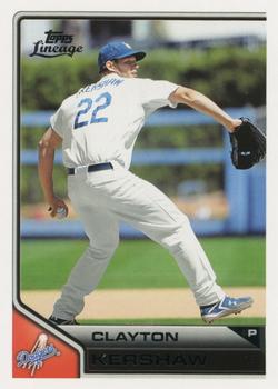 2011 Topps Lineage #84 Clayton Kershaw Front