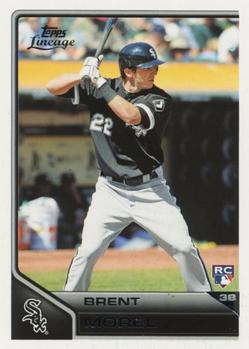 2011 Topps Lineage #91 Brent Morel Front