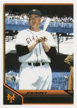 2011 Topps Lineage #95 Johnny Mize Front