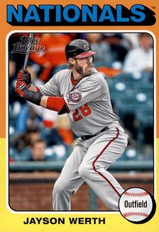 2011 Topps Lineage - 1975 Mini #69 Jayson Werth Front