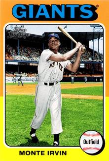 2011 Topps Lineage - 1975 Mini #158 Monte Irvin Front