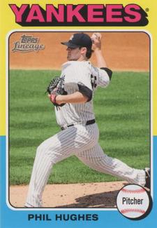 2011 Topps Lineage - 1975 Mini #177 Phil Hughes Front