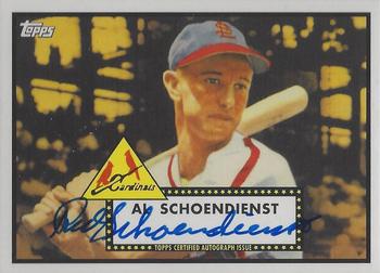 2011 Topps Lineage - Autographs #RA-AS Red Schoendienst Front