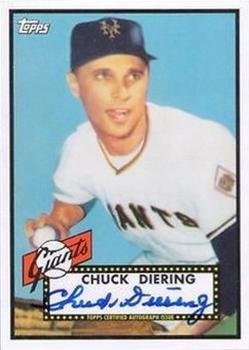 2011 Topps Lineage - Autographs #RA-CD Chuck Diering Front