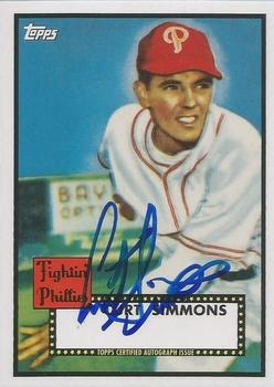 2011 Topps Lineage - Autographs #RA-CSI Curt Simmons Front