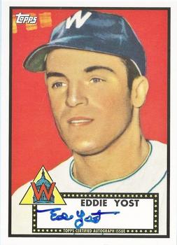 2011 Topps Lineage - Autographs #RA-EY Eddie Yost Front
