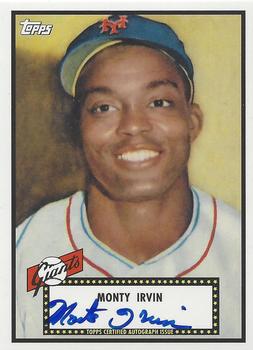2011 Topps Lineage - Autographs #RA-MI Monte Irvin Front