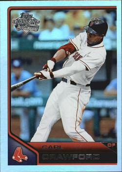 2011 Topps Lineage - Diamond Anniversary Refractors #79 Carl Crawford Front