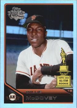 2011 Topps Lineage - Diamond Anniversary Refractors #192 Willie McCovey Front