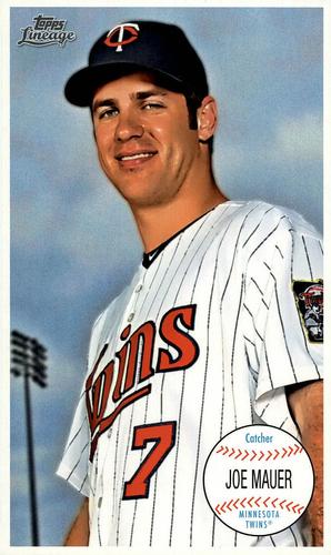 2011 Topps Lineage - Topps Giants #TG4 Joe Mauer Front