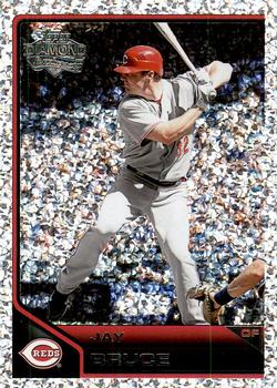 2011 Topps Lineage - Diamond Anniversary Platinum Refractors #44 Jay Bruce Front