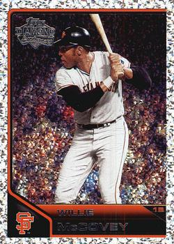 2011 Topps Lineage - Diamond Anniversary Platinum Refractors #57 Willie McCovey Front
