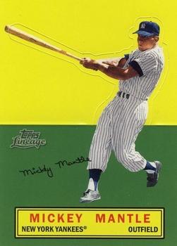 2011 Topps Lineage - Topps Stand-Ups #NNO Mickey Mantle Front