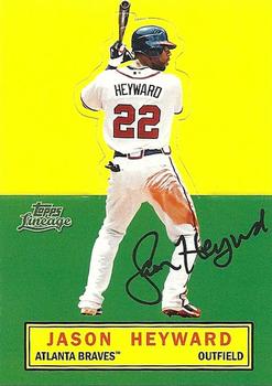 2011 Topps Lineage - Topps Stand-Ups #NNO Jason Heyward Front