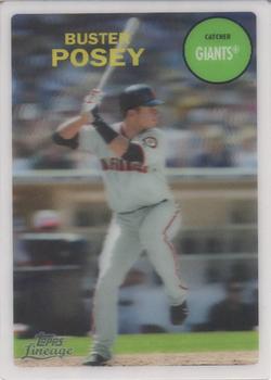 2011 Topps Lineage - Topps 3D #NNO Buster Posey Front