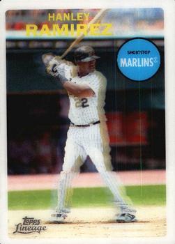 2011 Topps Lineage - Topps 3D #NNO Hanley Ramirez Front