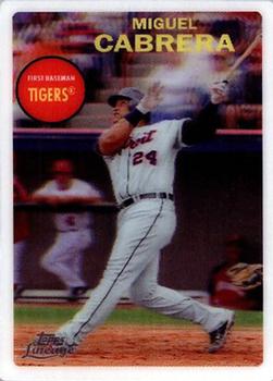 2011 Topps Lineage - Topps 3D #NNO Miguel Cabrera Front