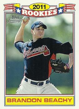 2011 Topps Lineage - Rookies Commemorative #12 Brandon Beachy Front