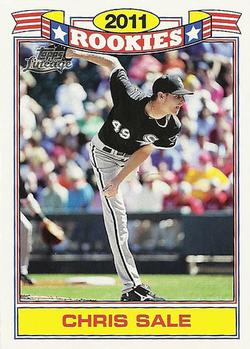 2011 Topps Lineage - Rookies Commemorative #2 Chris Sale Front
