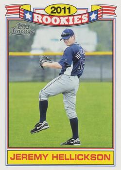 2011 Topps Lineage - Rookies Commemorative #5 Jeremy Hellickson Front