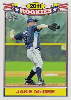 2011 Topps Lineage - Rookies Commemorative #6 Jake McGee Front