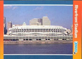 1989 Donruss All-Stars #63 Riverfront Stadium Front
