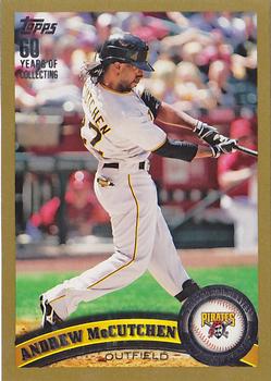 2011 Topps - Gold #60 Andrew McCutchen Front