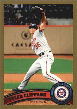 2011 Topps - Gold #74 Tyler Clippard Front
