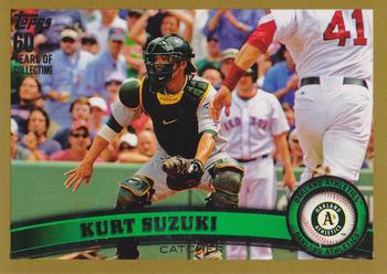 2011 Topps - Gold #79 Kurt Suzuki Front