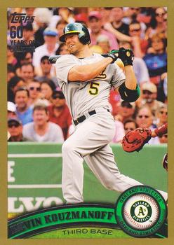 2011 Topps - Gold #131 Kevin Kouzmanoff Front