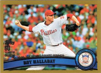 2011 Topps - Gold #146 Roy Halladay Front