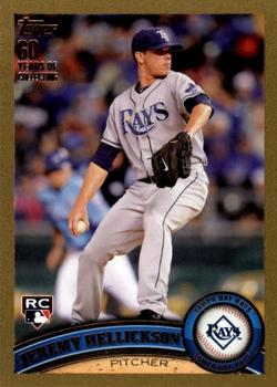 2011 Topps - Gold #165 Jeremy Hellickson Front