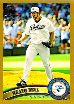 2011 Topps - Gold #178 Heath Bell Front
