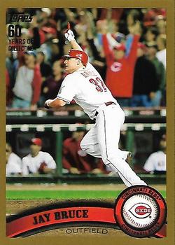 2011 Topps - Gold #191 Jay Bruce Front