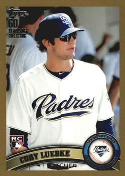 2011 Topps - Gold #193 Cory Luebke Front