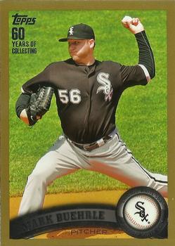2011 Topps - Gold #231 Mark Buehrle Front
