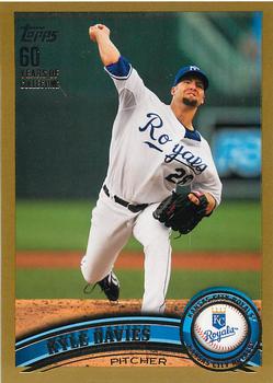 2011 Topps - Gold #259 Kyle Davies Front